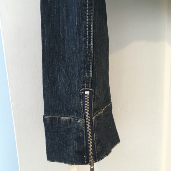 Denim Fitted Jacket - Picture 3 of 4